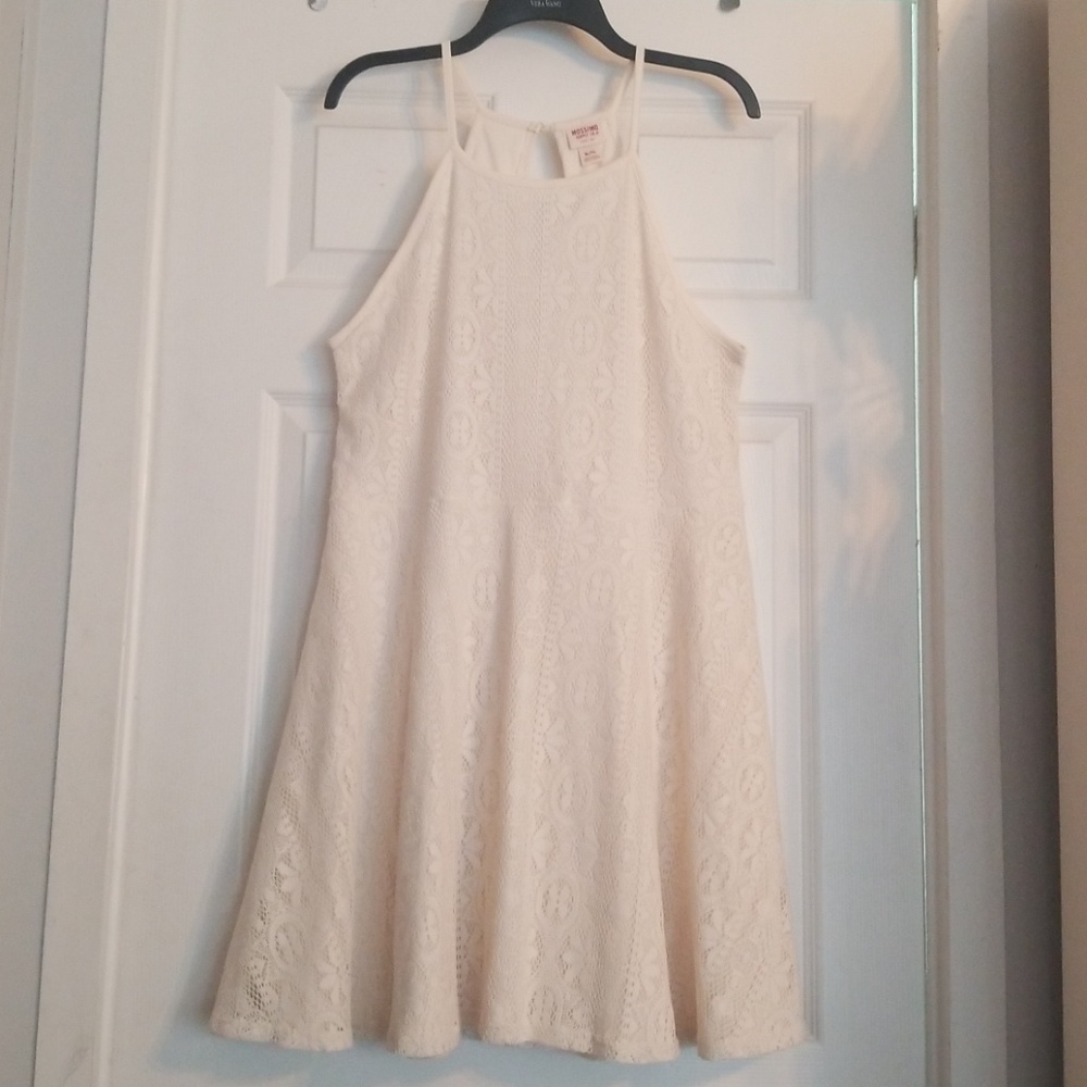 Cream lace dress